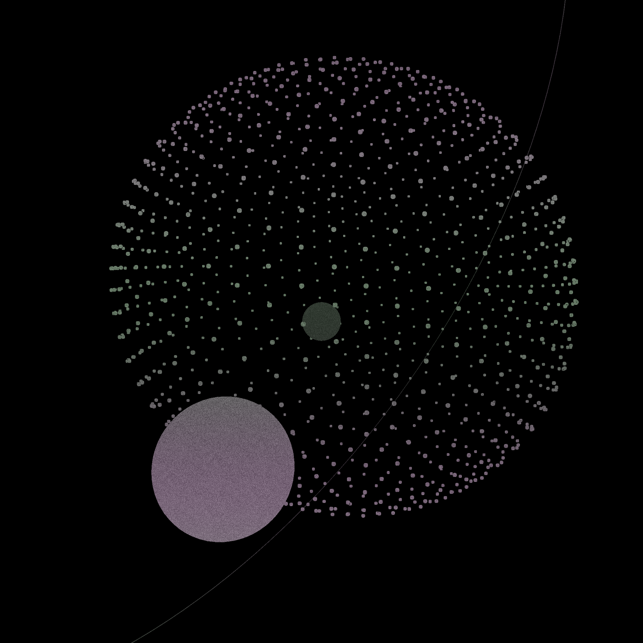 Cometary coma #15 static token preview