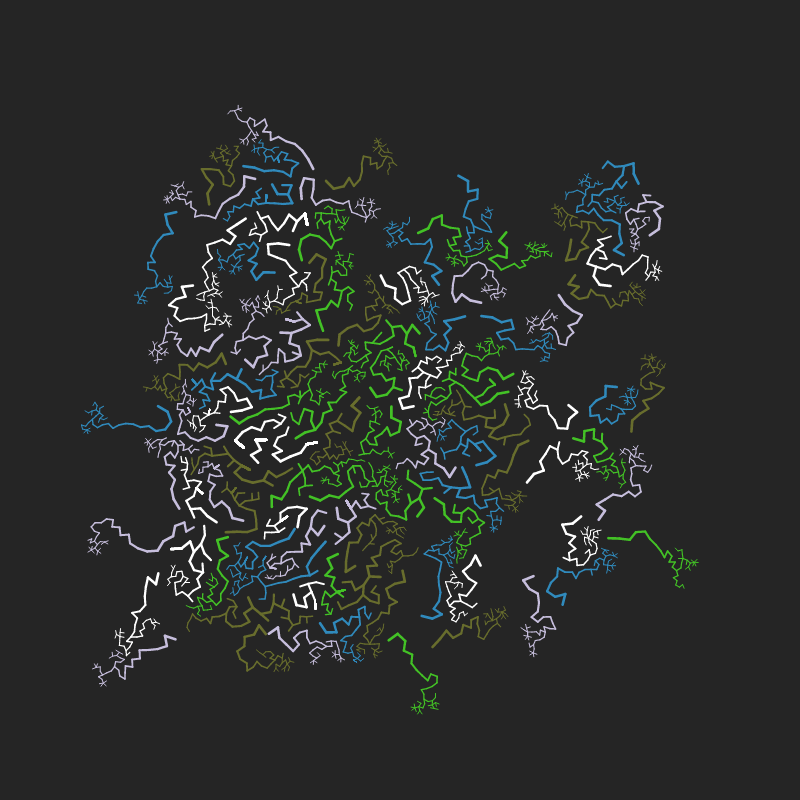 Random circle of Fractals #7 static token preview