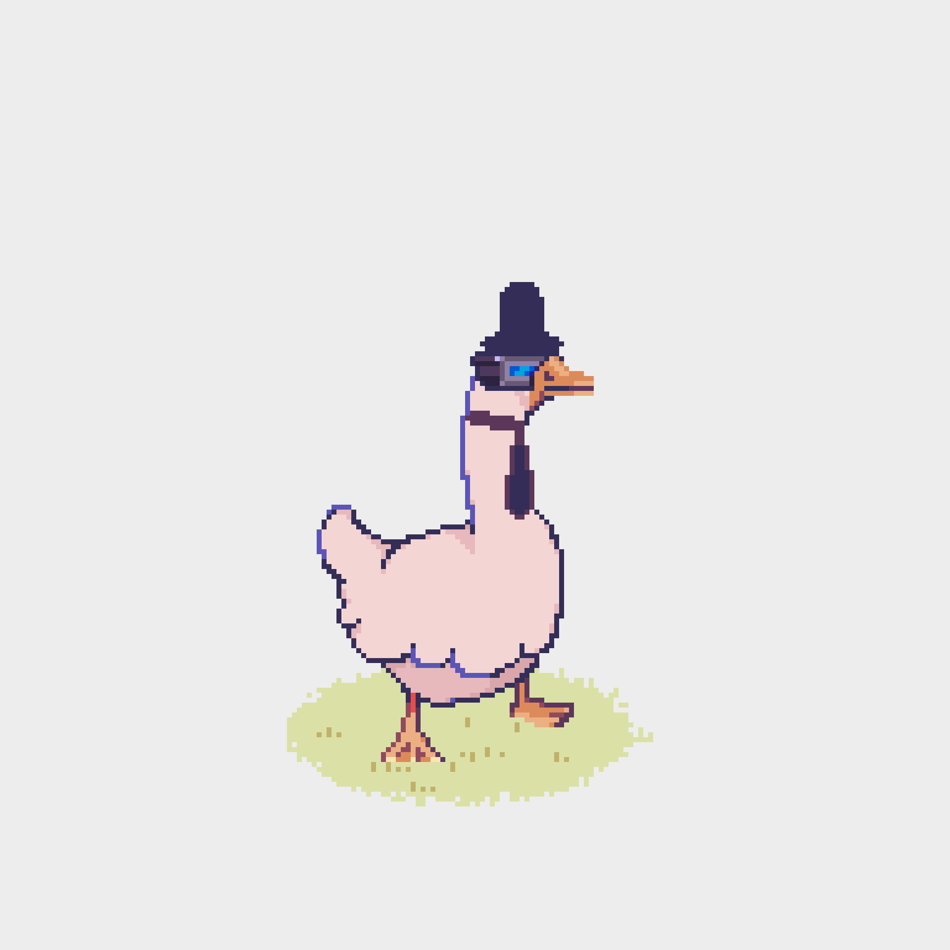 Pixel Duck #7 static token preview