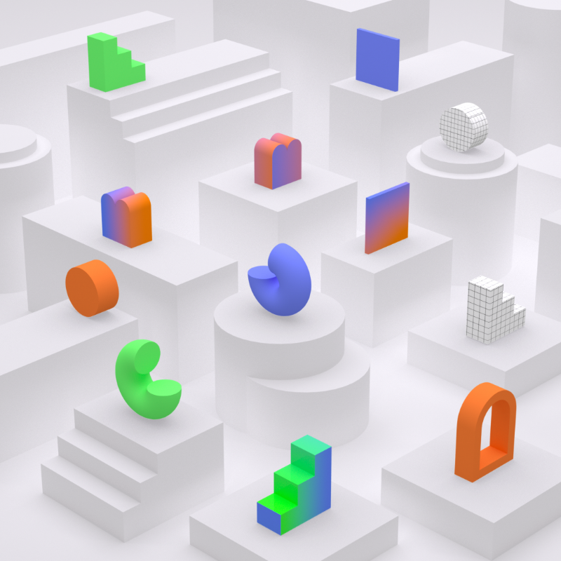 GEOMETRY GUBAHAN #13 static token preview