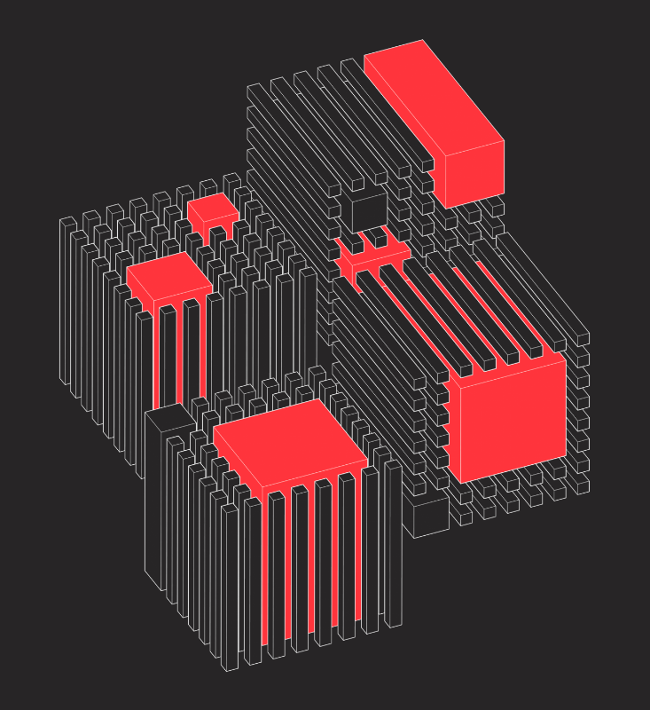 Cubick (Neon Red) #21 static token preview