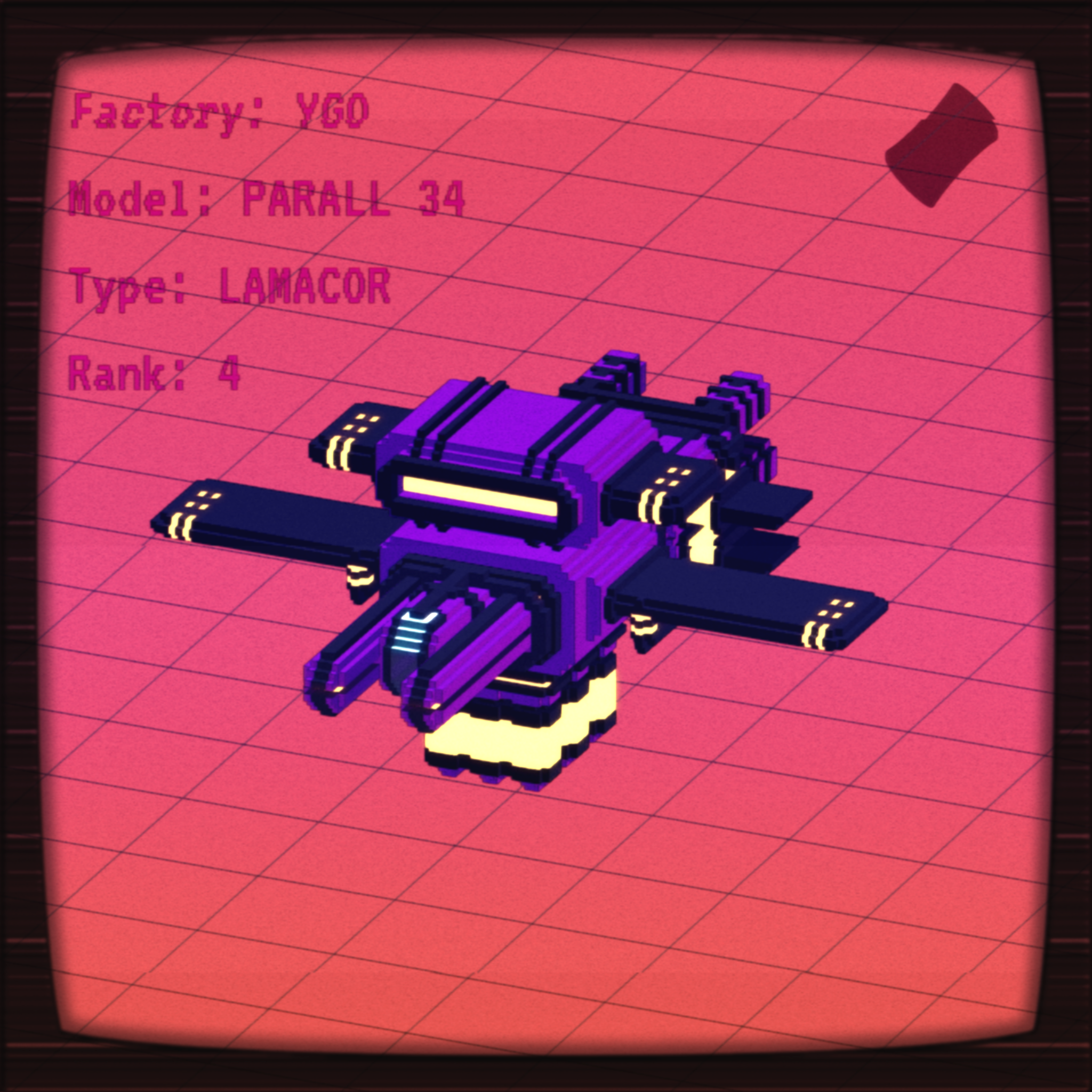 Spaceship Fair Rodeo #24 static token preview