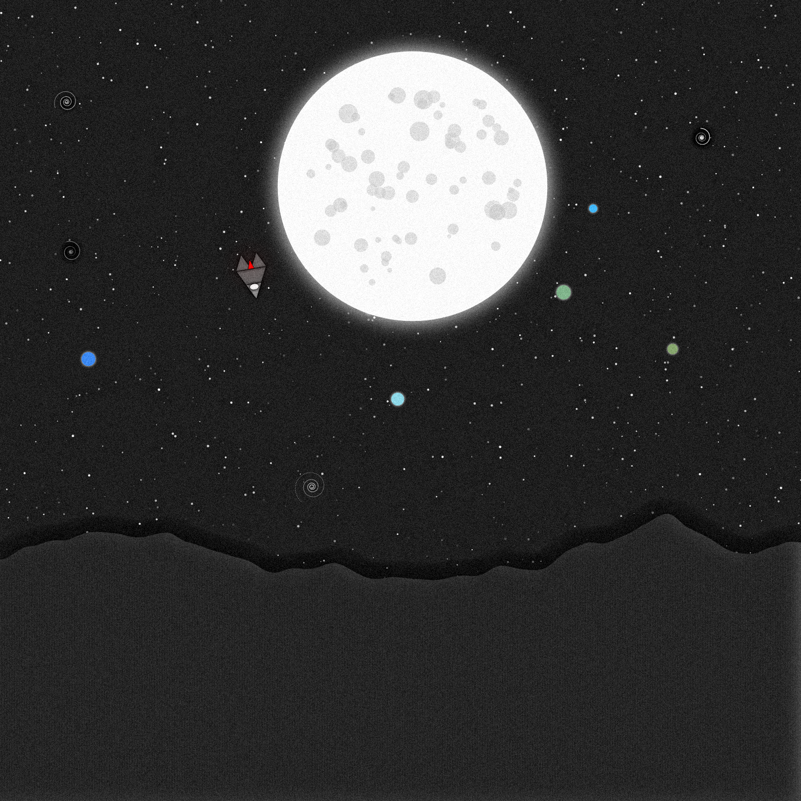 Space Thoughts #18 static token preview