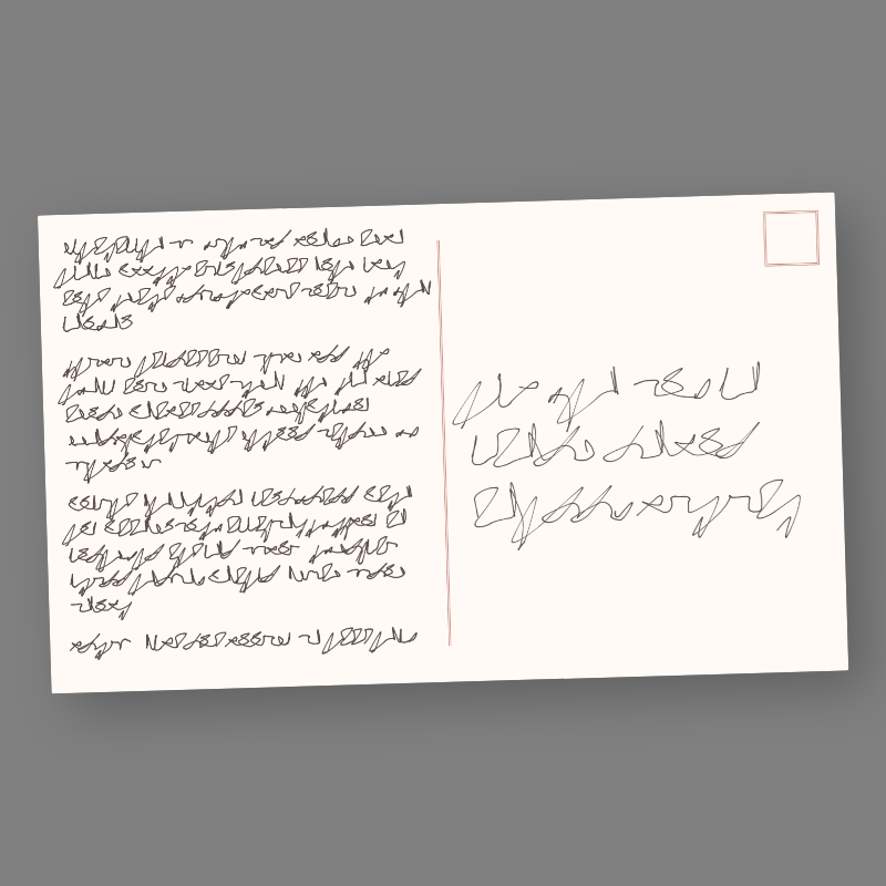Unmailed Postcards #4 static token preview