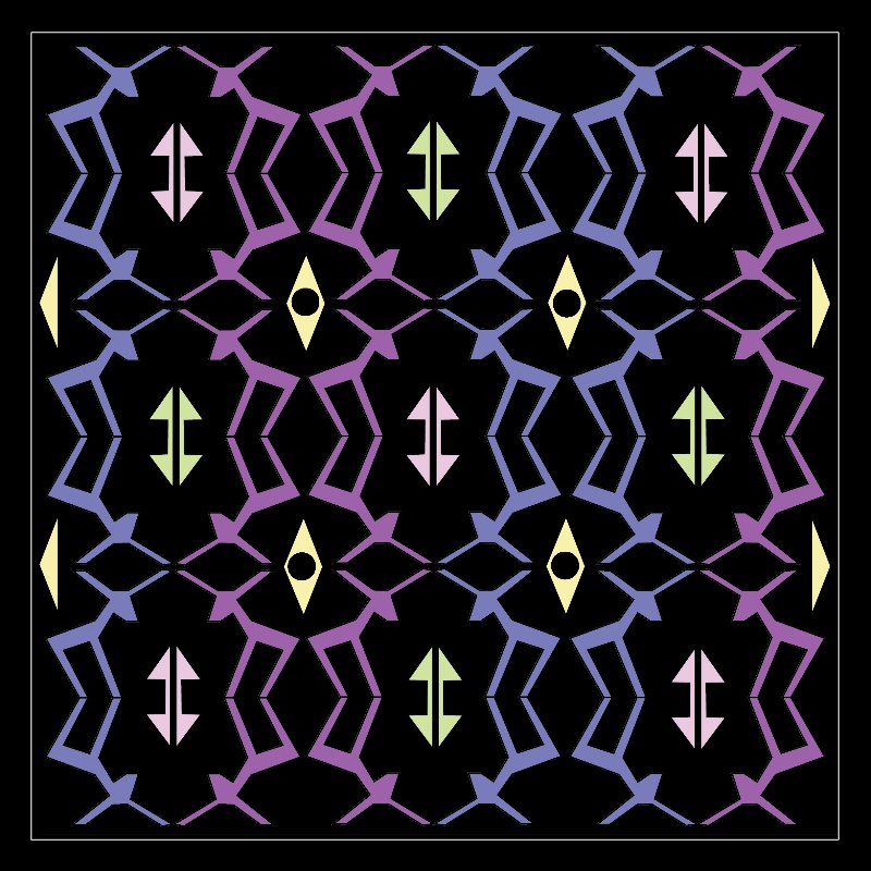 Animal-Geometric Motif #1 static token preview