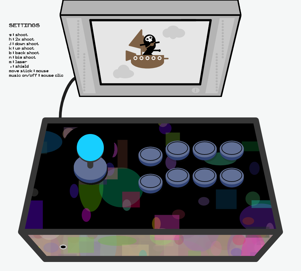 Arcade stick #21 static token preview