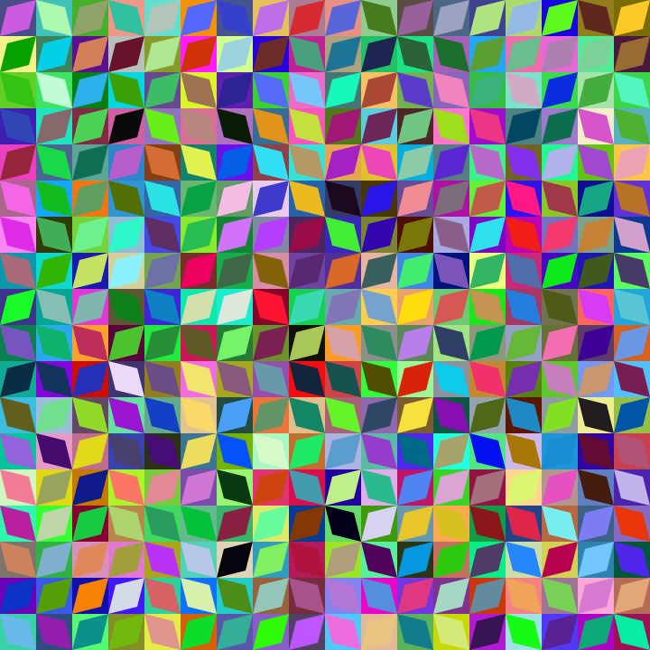 Diamond Twirl Composition #50 static token preview