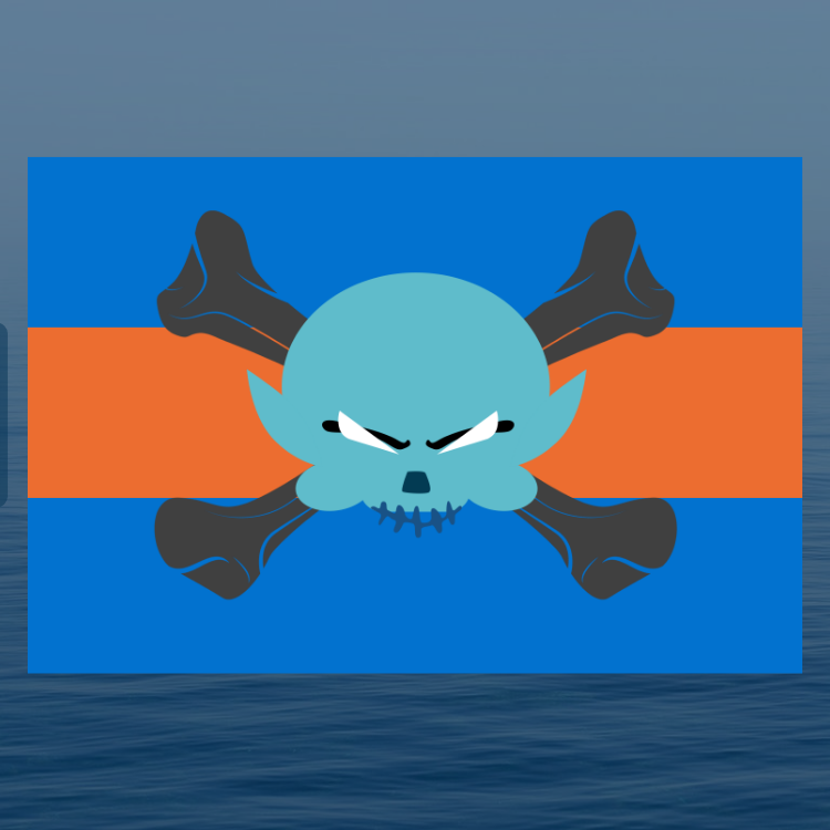 Jolly Roger Flag #17 static token preview