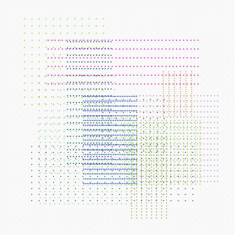 pointillist patchwork #19 static token preview