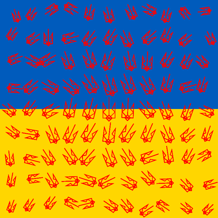 Slava Ukraini #22 static token preview