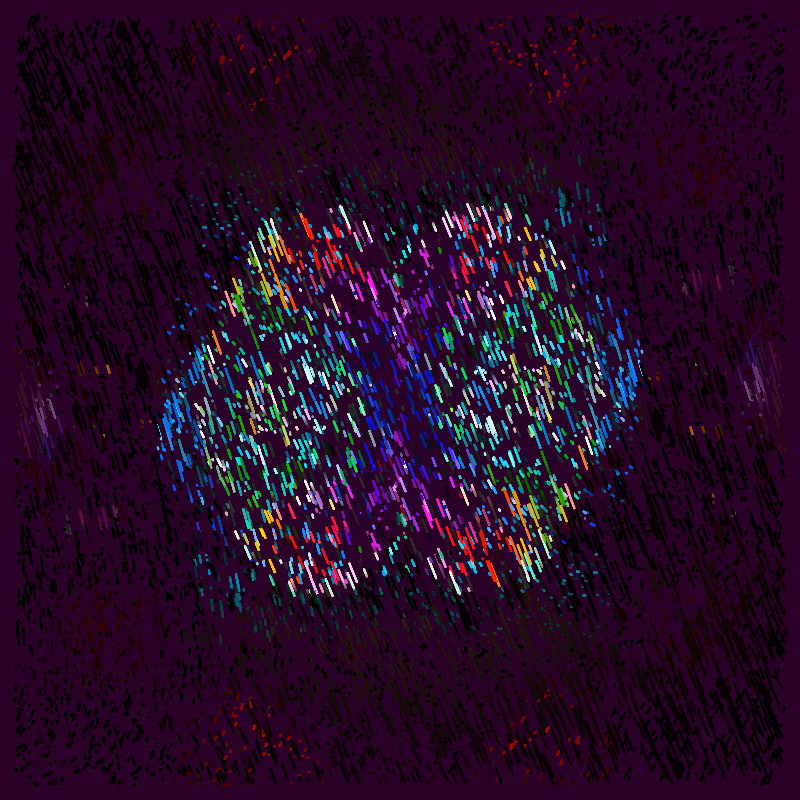 rainbow explosion #17 static token preview