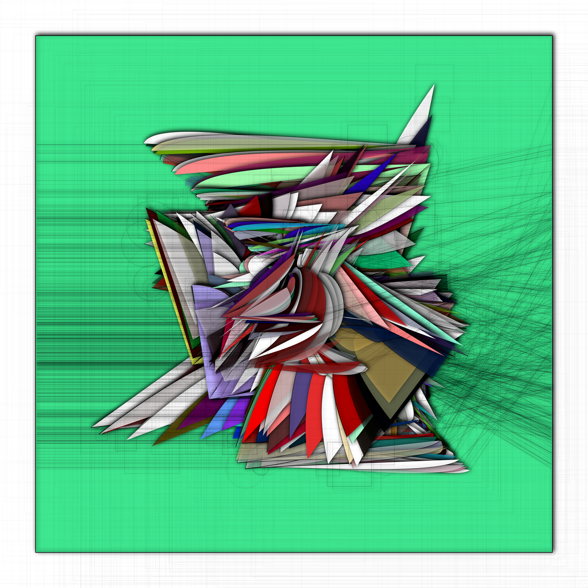 P5Js Thoughts V7 #16 static token preview