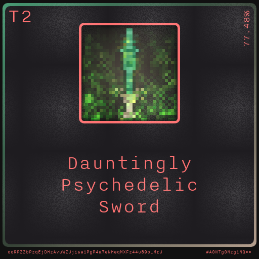 Gear for your quests - Sword #22 static token preview