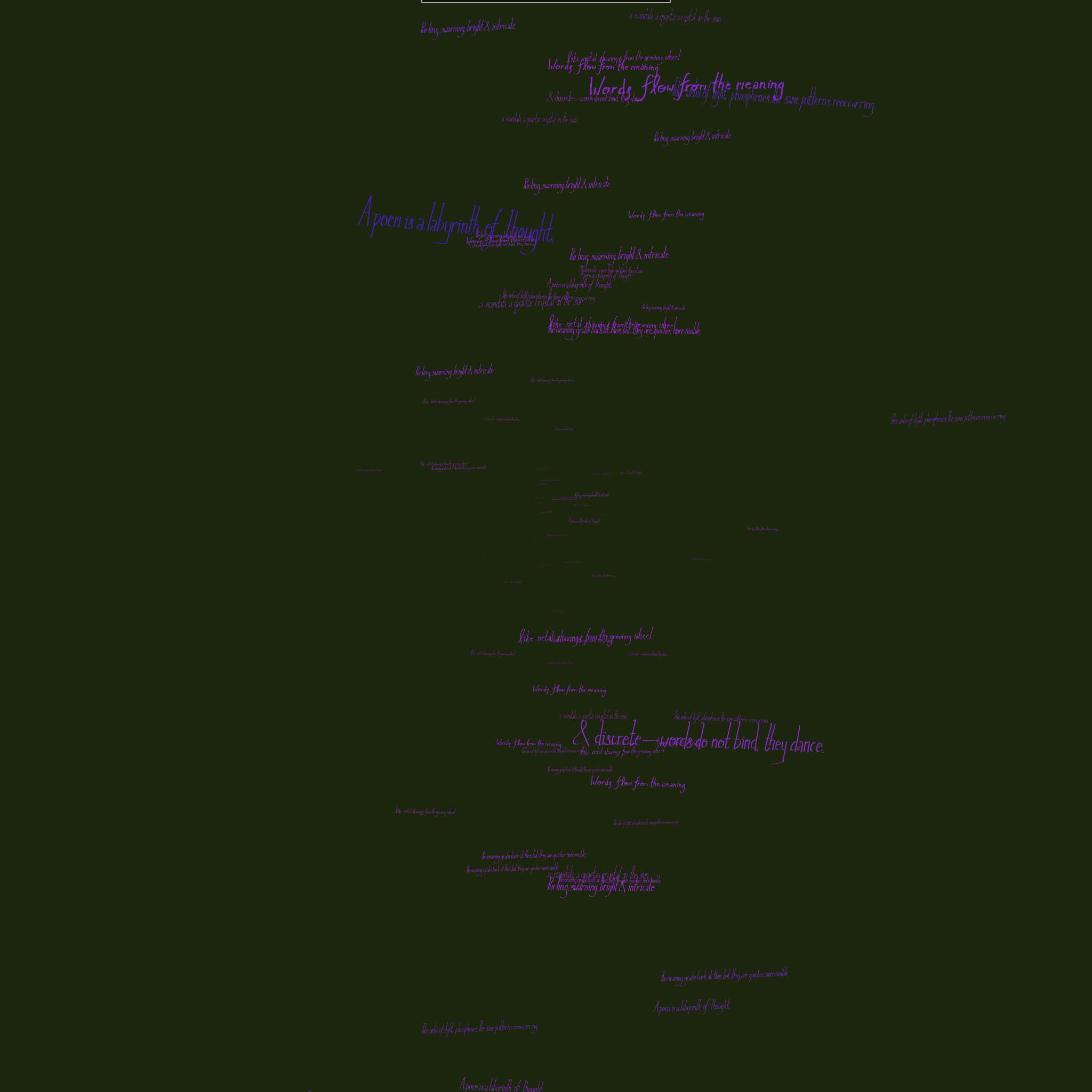 Wordflow #3 static token preview
