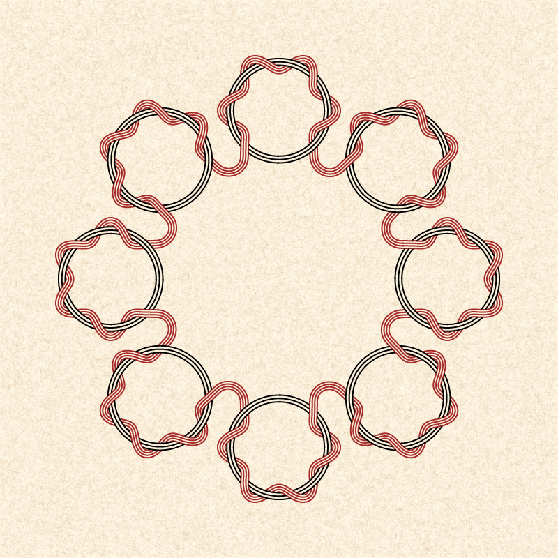 Sinusoidal Weave #7 static token preview