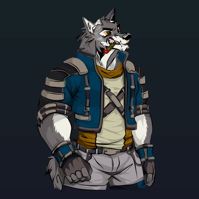 Wolf-soldier #11 static token preview