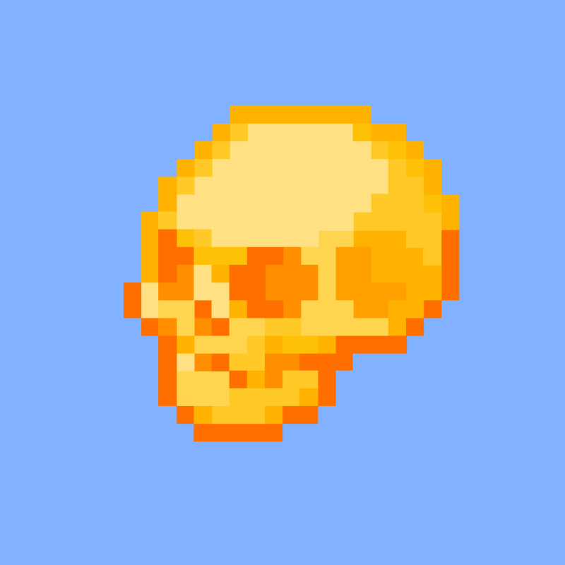 Mood Skulls #11 static token preview