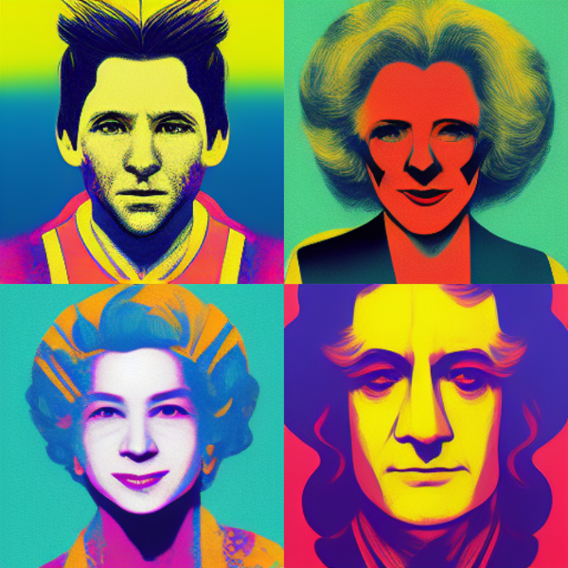 Worldy Warhol #7 static token preview