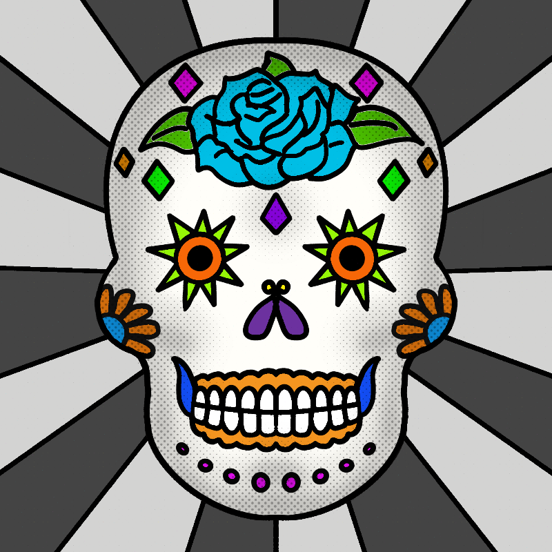 Sugar Skulls #248 static token preview