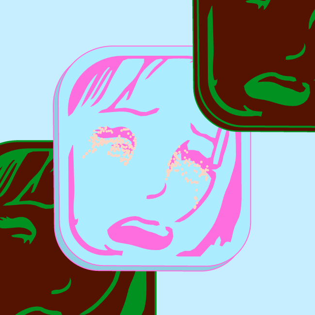 Card in the box "Crying girl" #16 static token preview