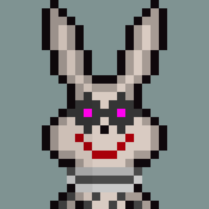 Morixels Rabbits #15 static token preview