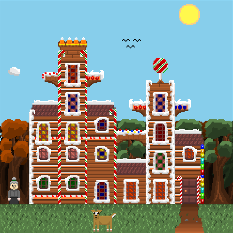2D Mansion Candy House #19 static token preview