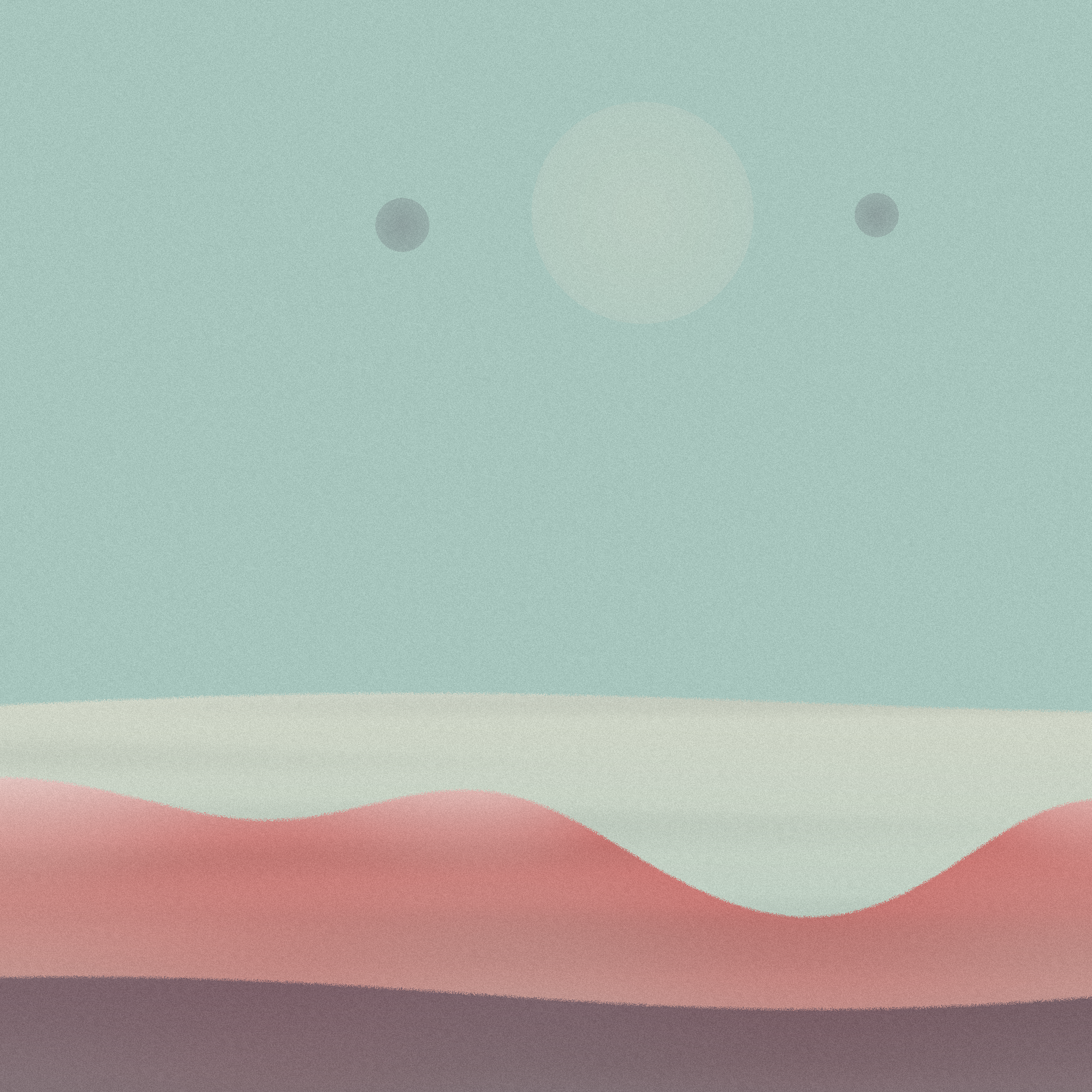 Peaceful mountains #3 static token preview