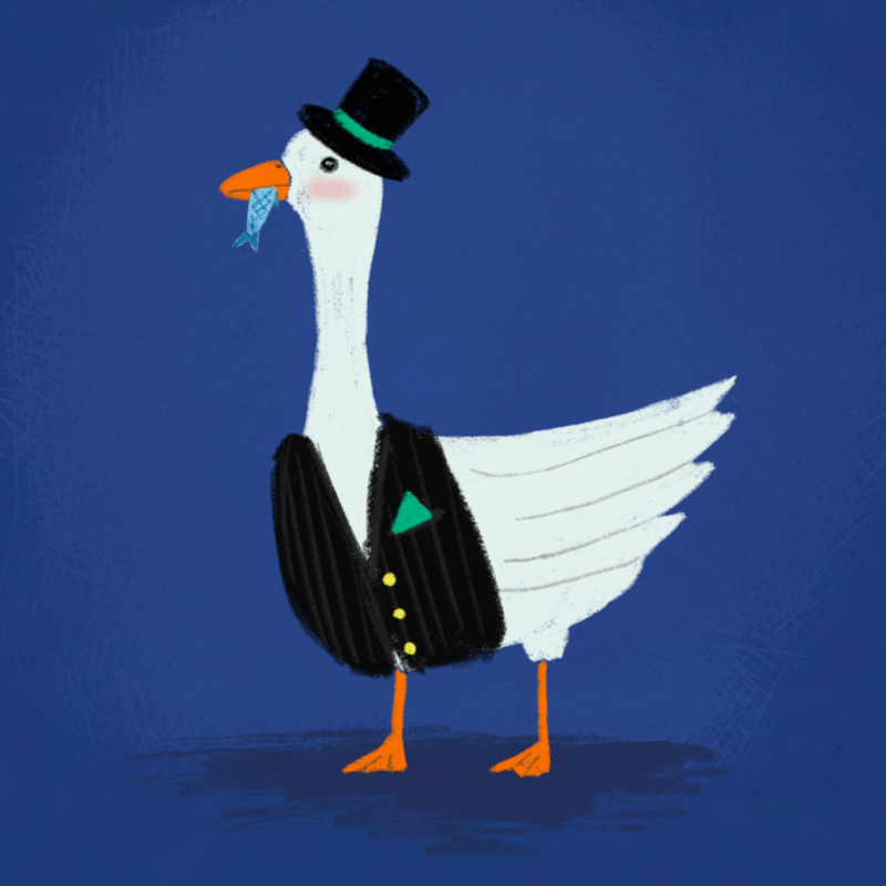 Silly Goose #91 static token preview