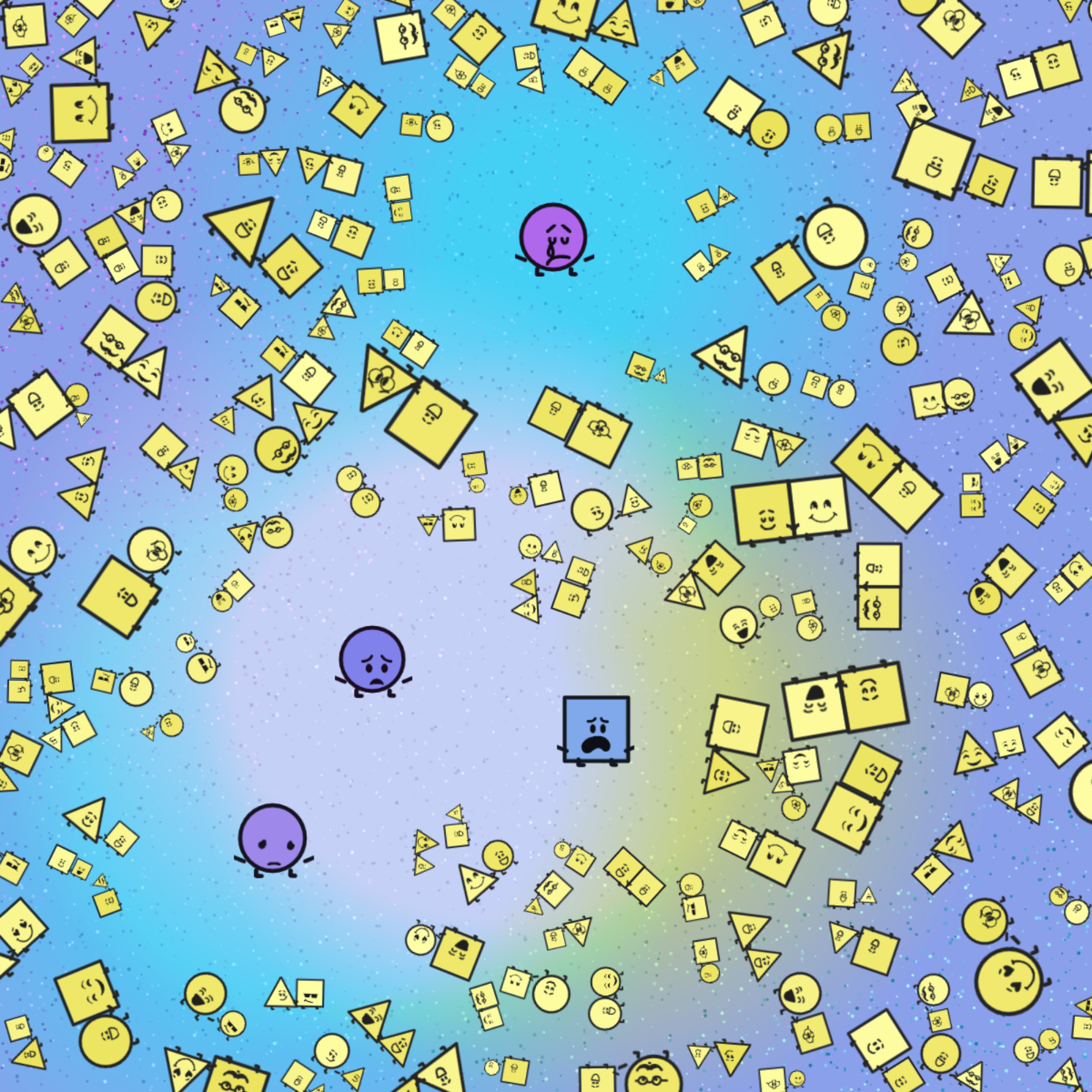 Lonely Shapes #7 static token preview