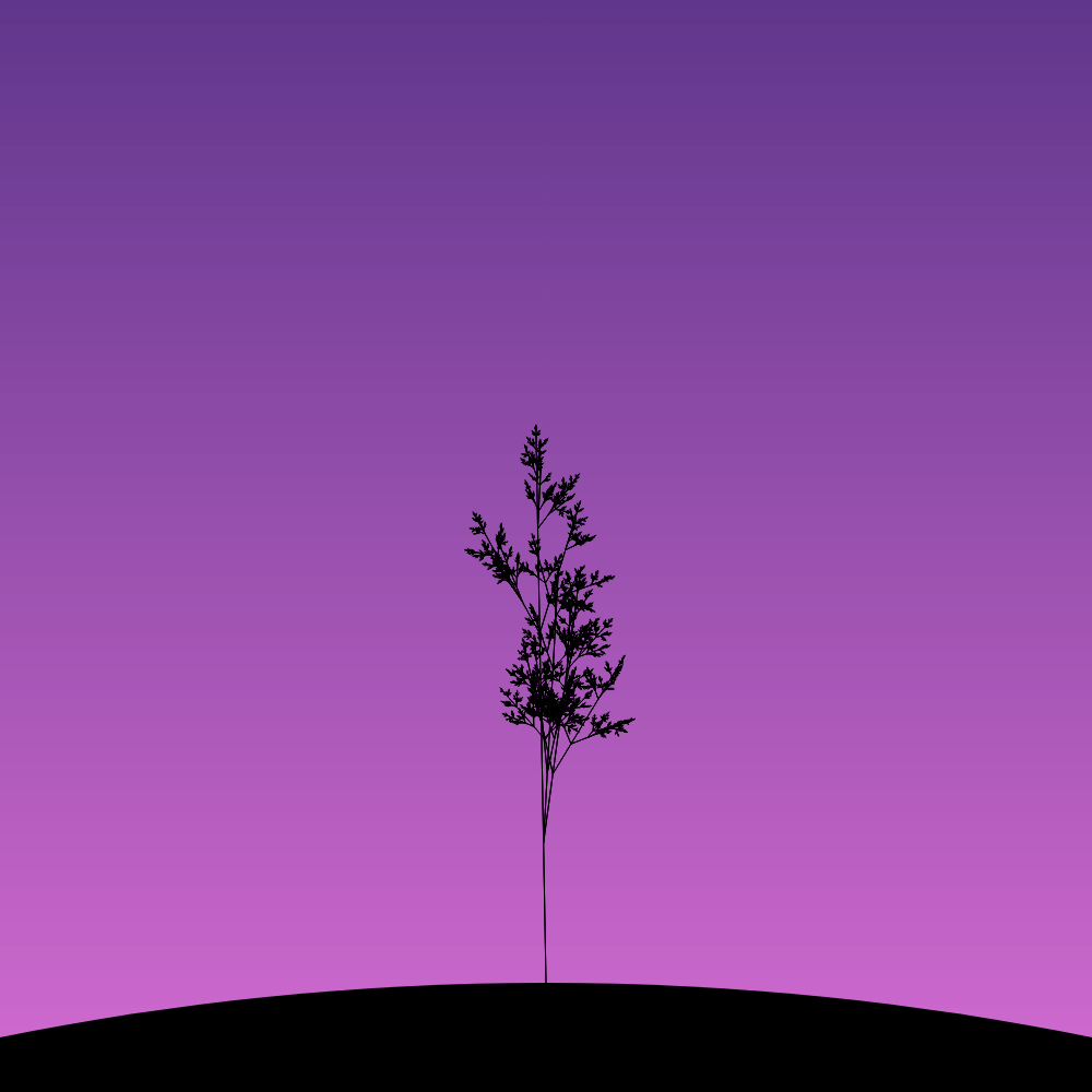 Fractal-Lsystem Tree #15 static token preview
