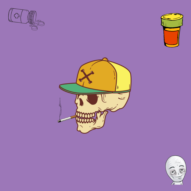 Smoke OldSkull Inc | V1 #10 static token preview