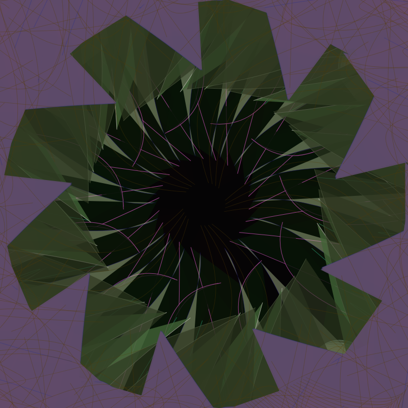 Flower Iris #12 static token preview