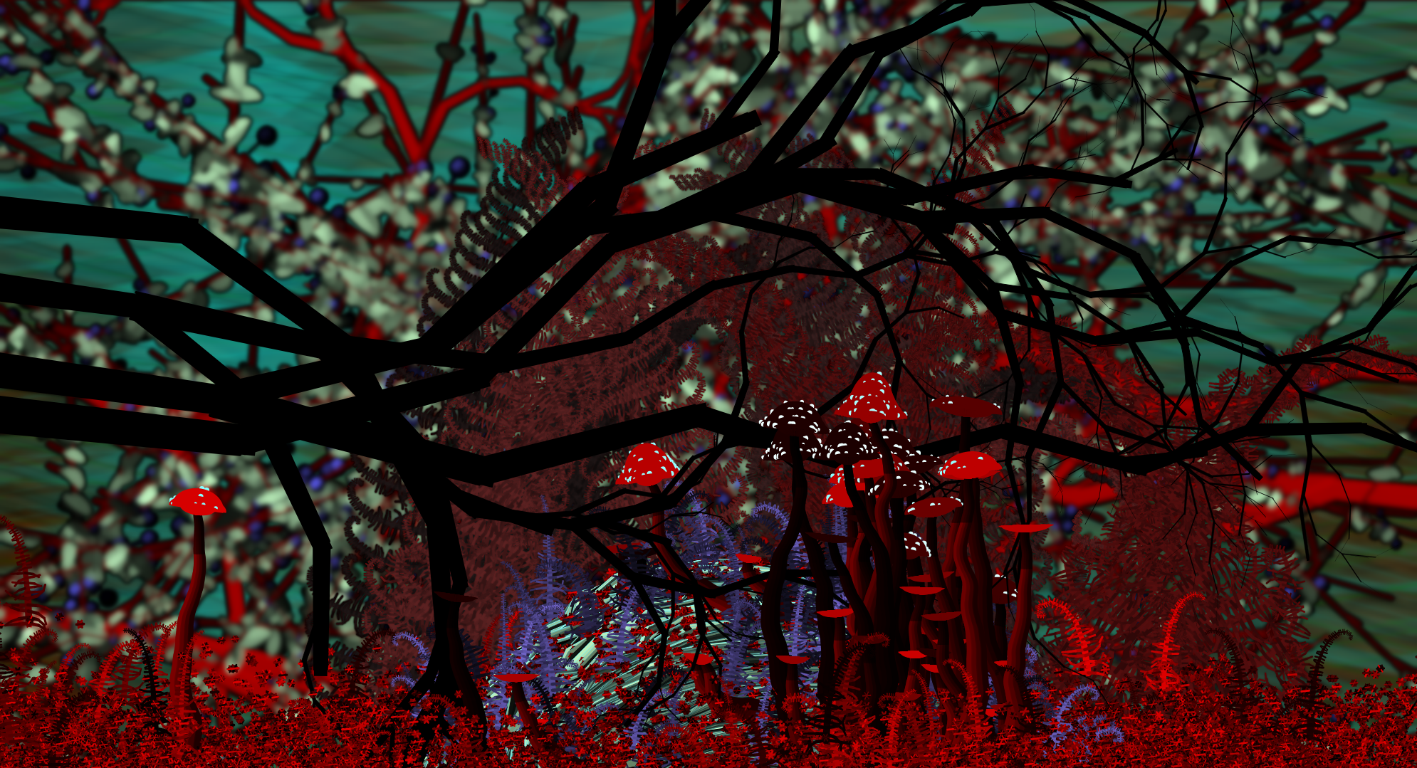 Mushroom Forest #1 static token preview