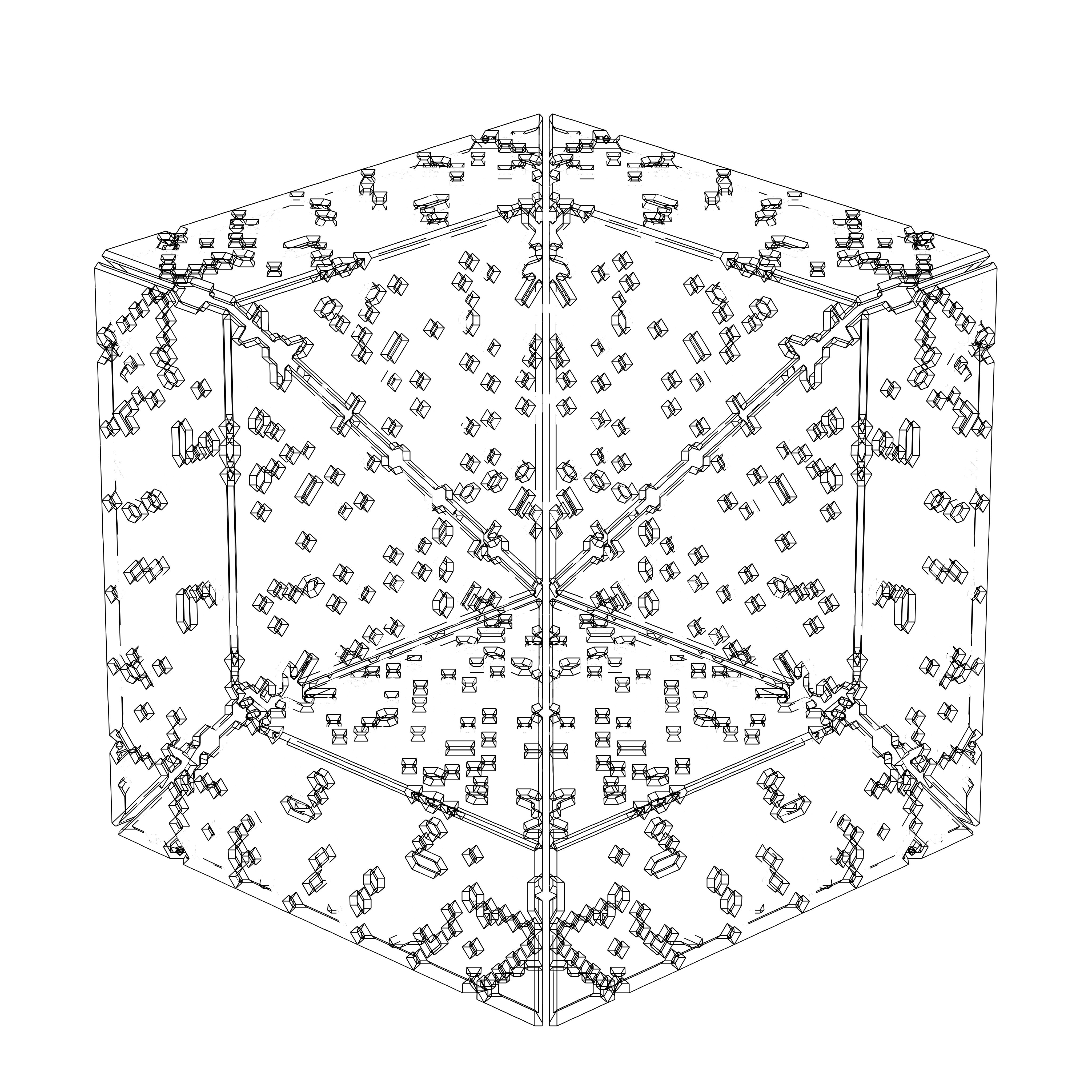 LL21 Alien Art Cube #21 static token preview