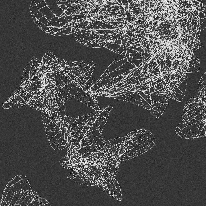 Chaotic Lines #10 static token preview