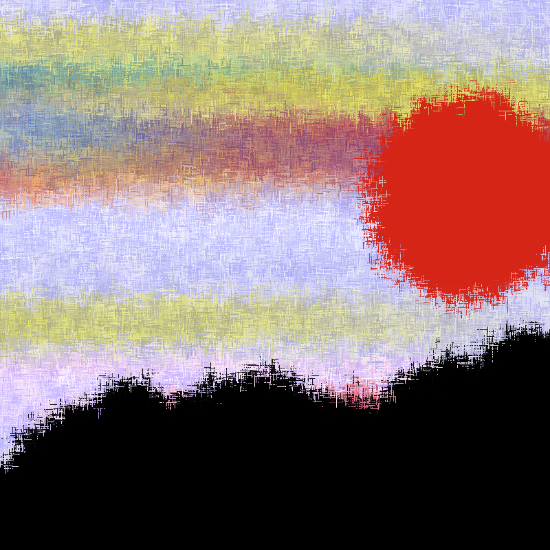 Sunset in memory #21 static token preview