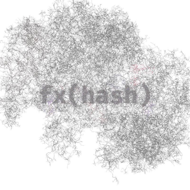 FXHASH Generative Logo #21 static token preview