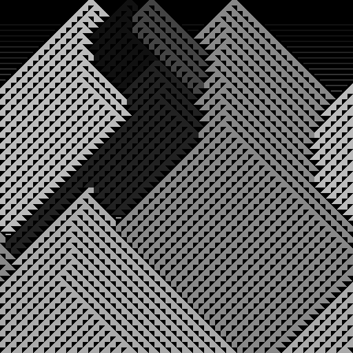 Cellular Mountains #13 static token preview
