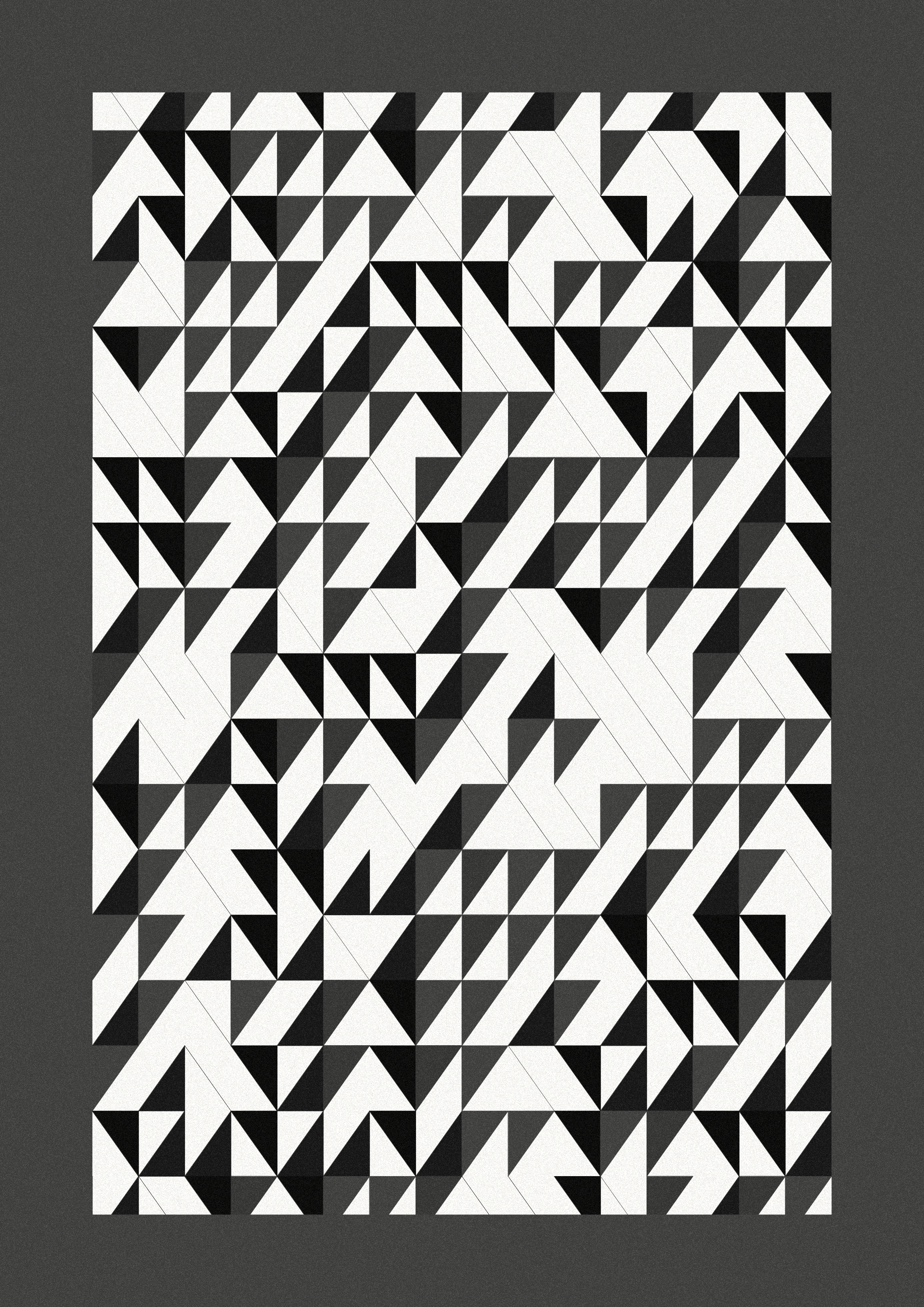 Triangularisme minimal #8 static token preview
