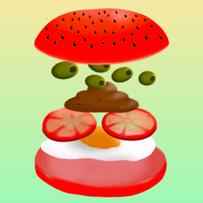 Burger #9 static token preview