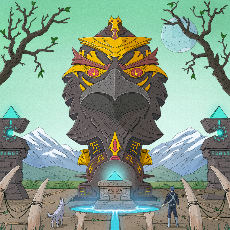 Lost Gods: Adventures of K&K #12 static token preview
