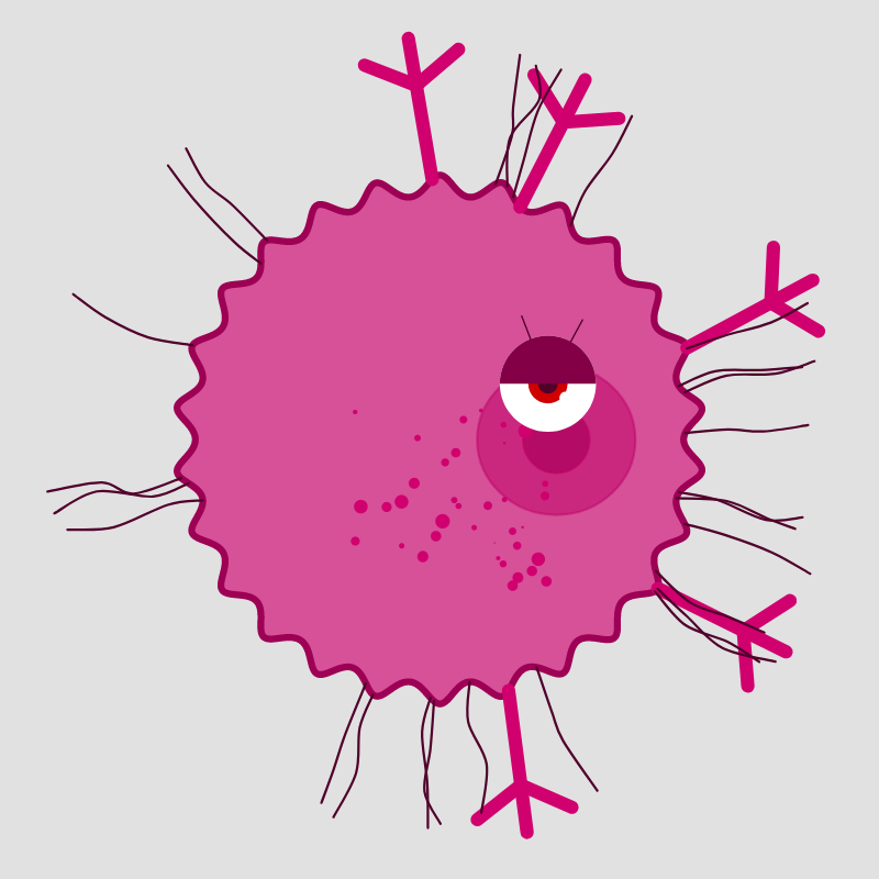 Virus generative #12 static token preview
