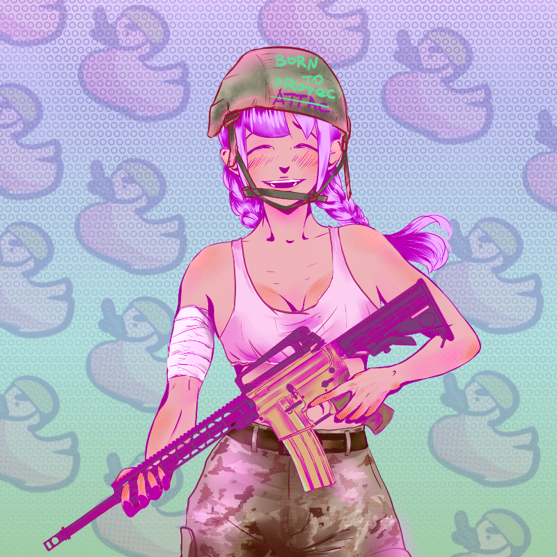 Waifu with a raifu! #23 static token preview