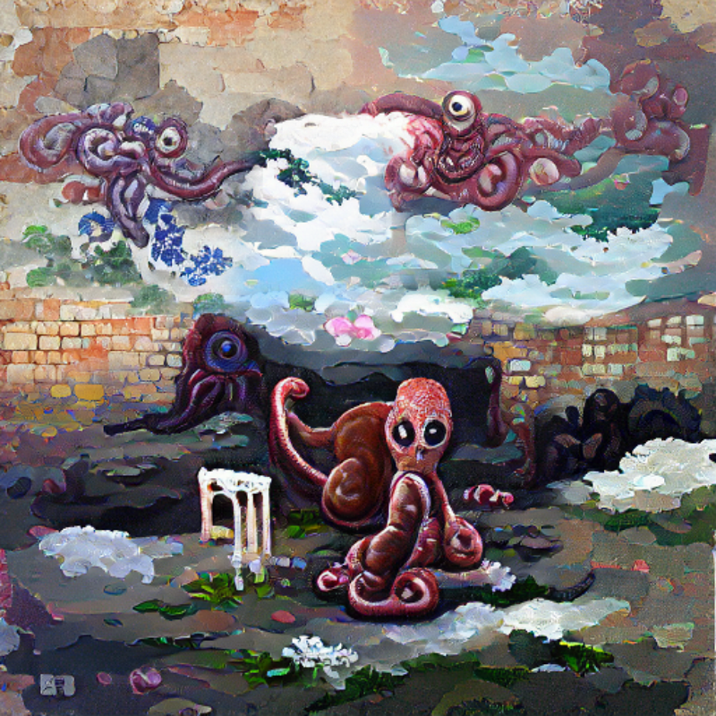 Octopus's Gardens and Ruins #24 static token preview