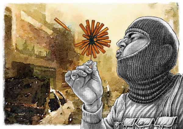 Dandelion of War #7 static token preview