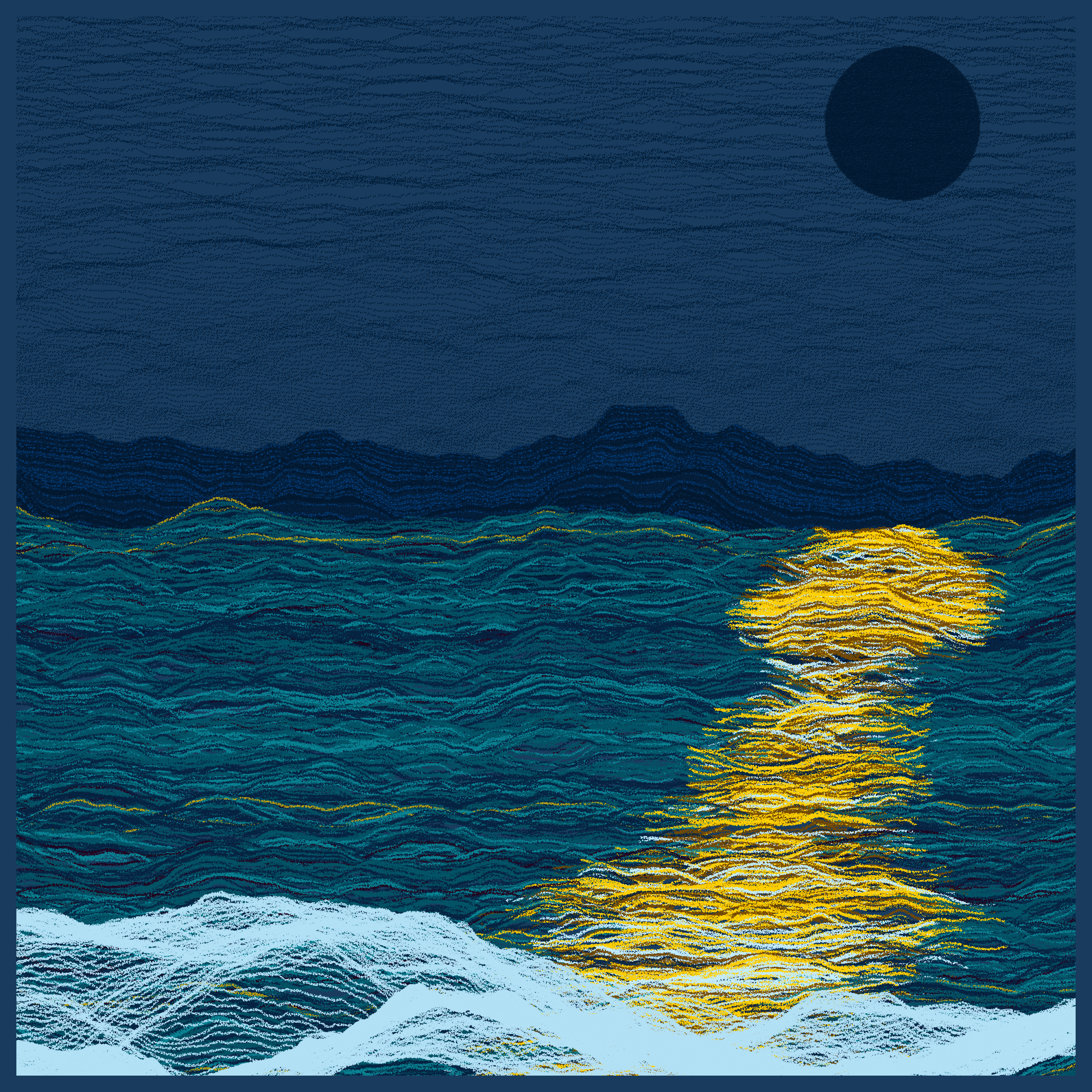 Moonlit Sea #21 static token preview
