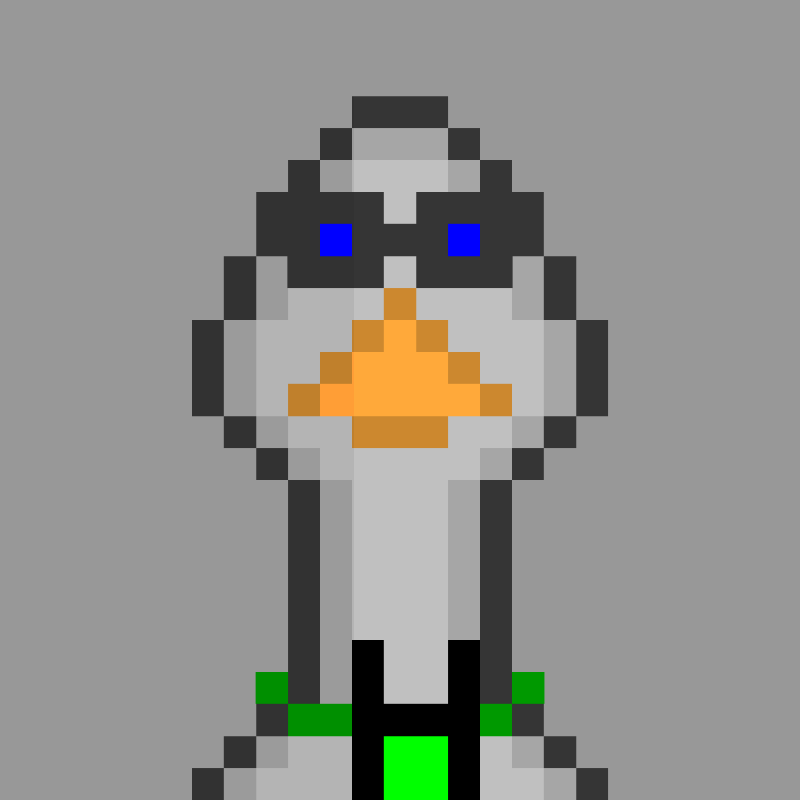 Morixels Goose #863 static token preview