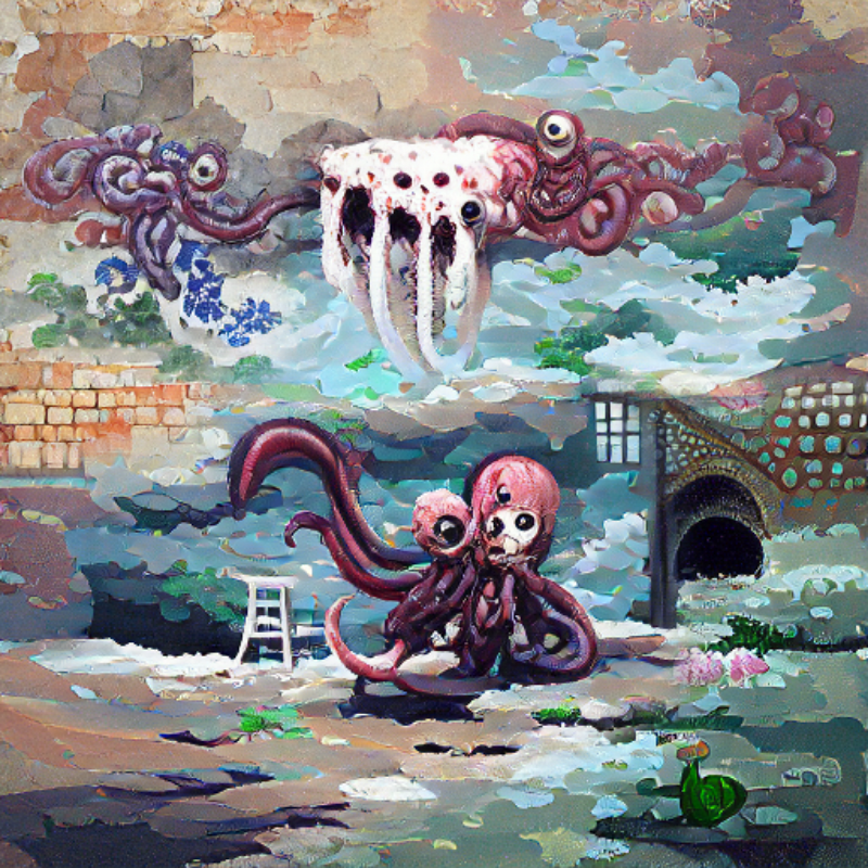 Octopus's Gardens and Ruins #10 static token preview