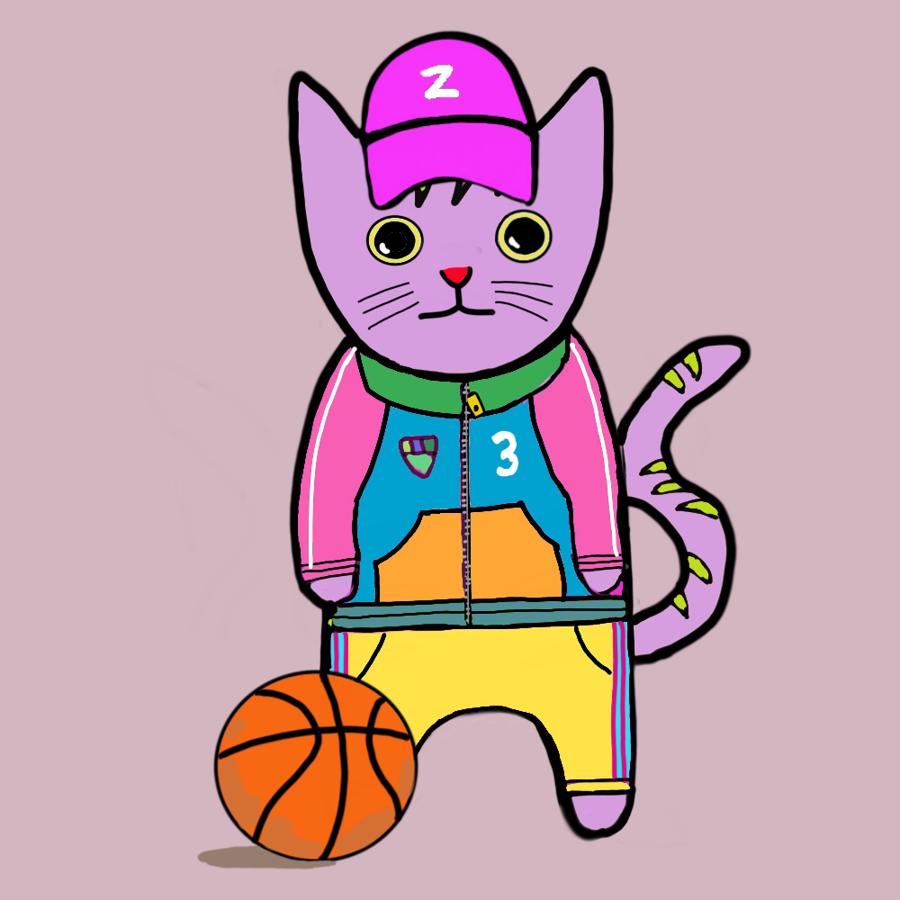 Sports cat #8 static token preview