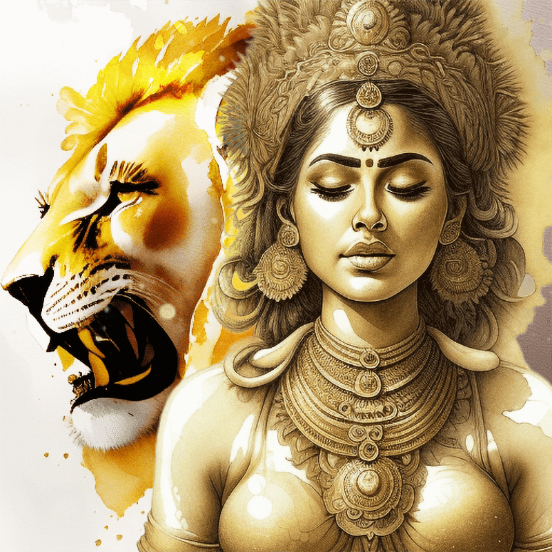 Rati and Lion #4 static token preview
